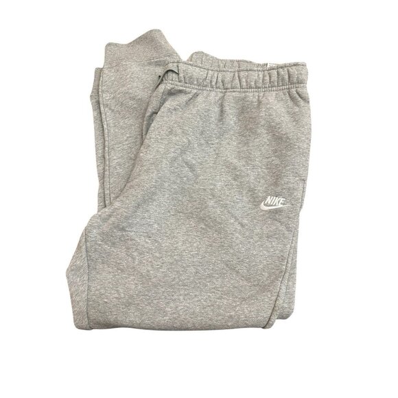 NWT Nike Women’s Joggers Size XLT 1X Tall Gray Standard Fit Mid-Rise $60 - Picture 1 of 4